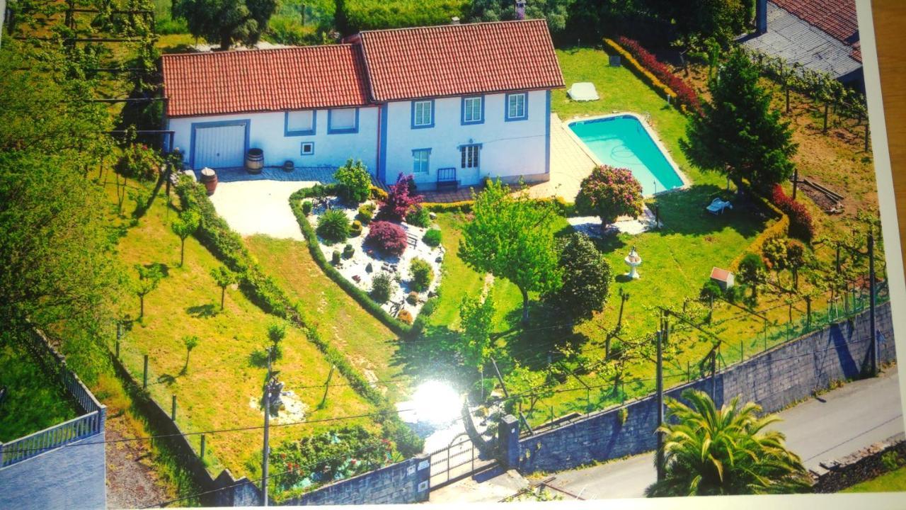 Villa Casa Tarrio Con Piscina - Santiago De Compostela Boqueixon Esterno foto