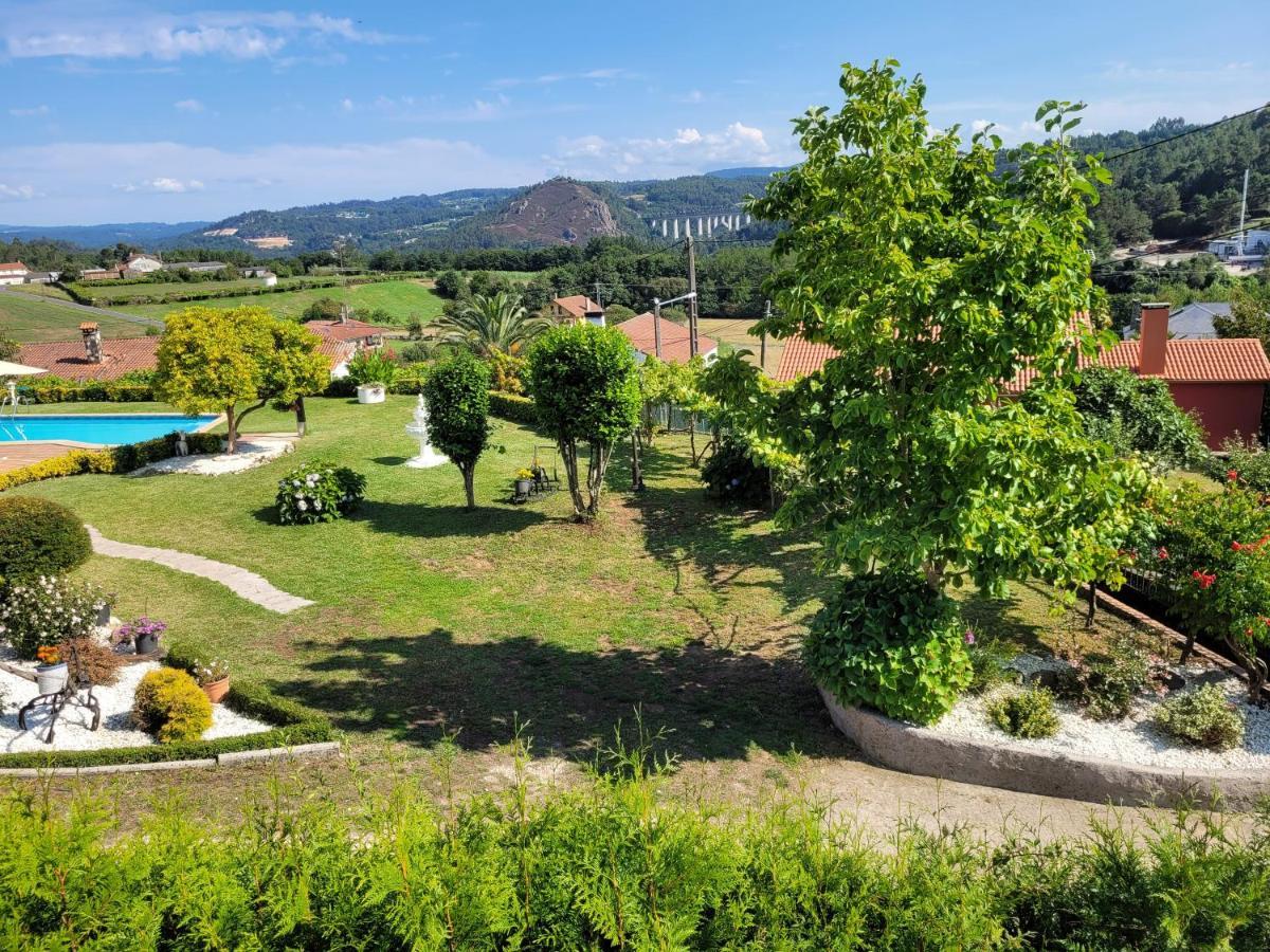 Villa Casa Tarrio Con Piscina - Santiago De Compostela Boqueixon Esterno foto