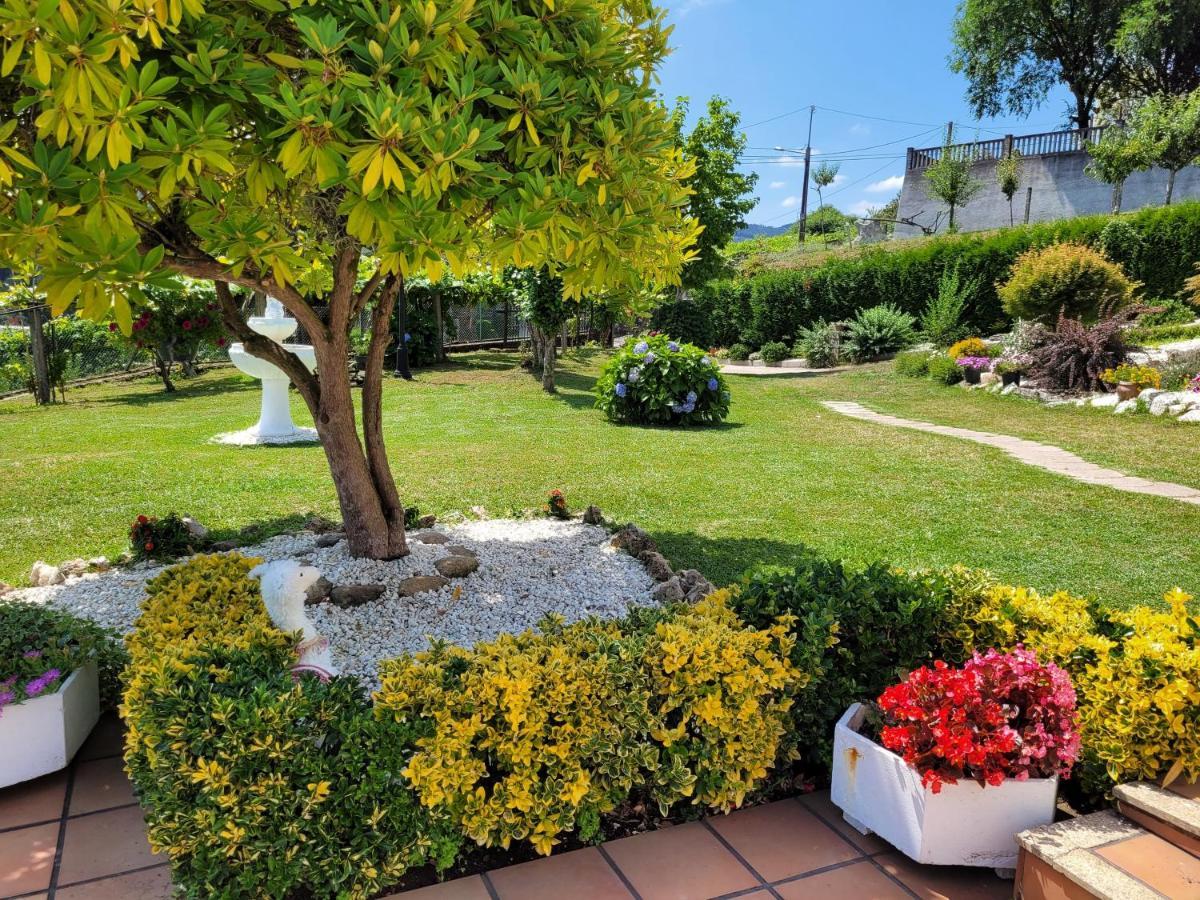 Villa Casa Tarrio Con Piscina - Santiago De Compostela Boqueixon Esterno foto