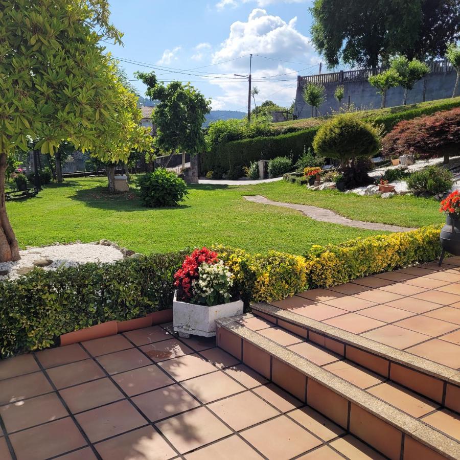 Villa Casa Tarrio Con Piscina - Santiago De Compostela Boqueixon Esterno foto