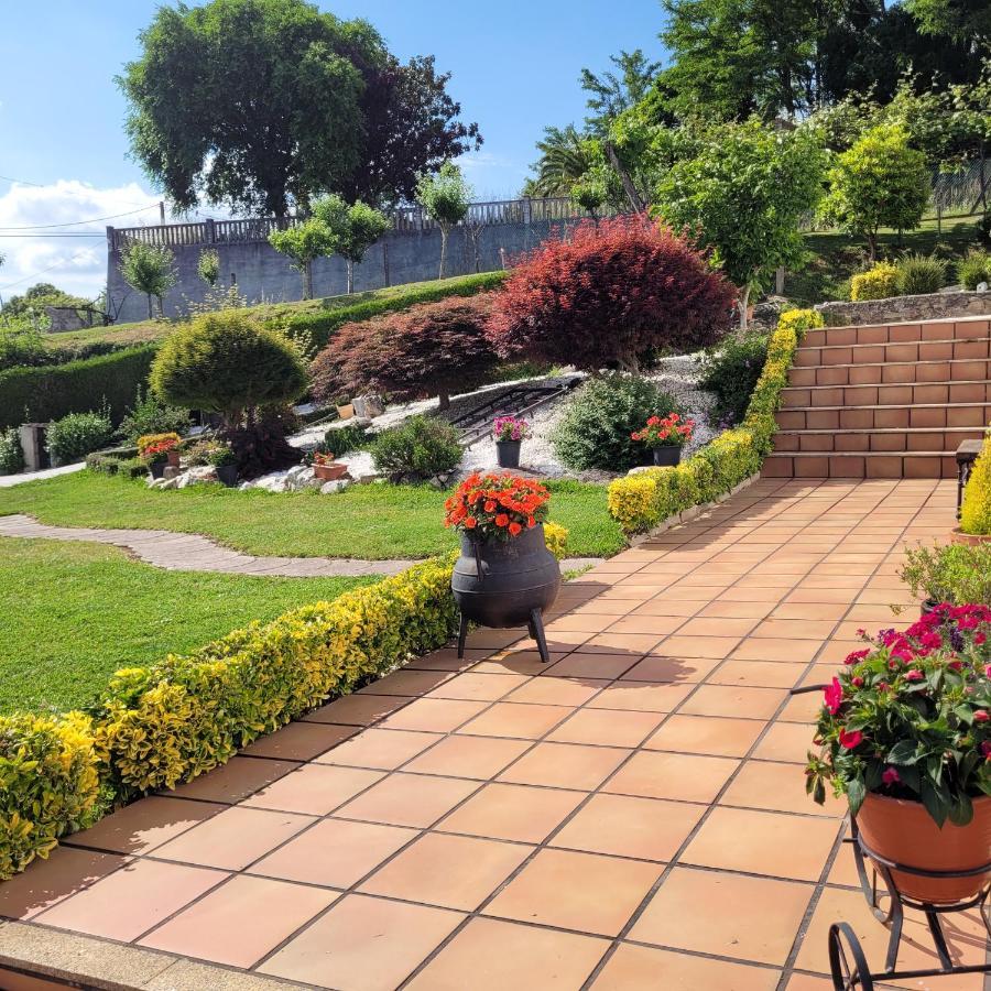 Villa Casa Tarrio Con Piscina - Santiago De Compostela Boqueixon Esterno foto