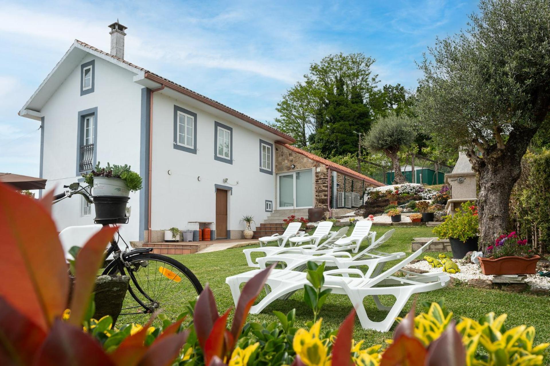 Villa Casa Tarrio Con Piscina - Santiago De Compostela Boqueixon Esterno foto