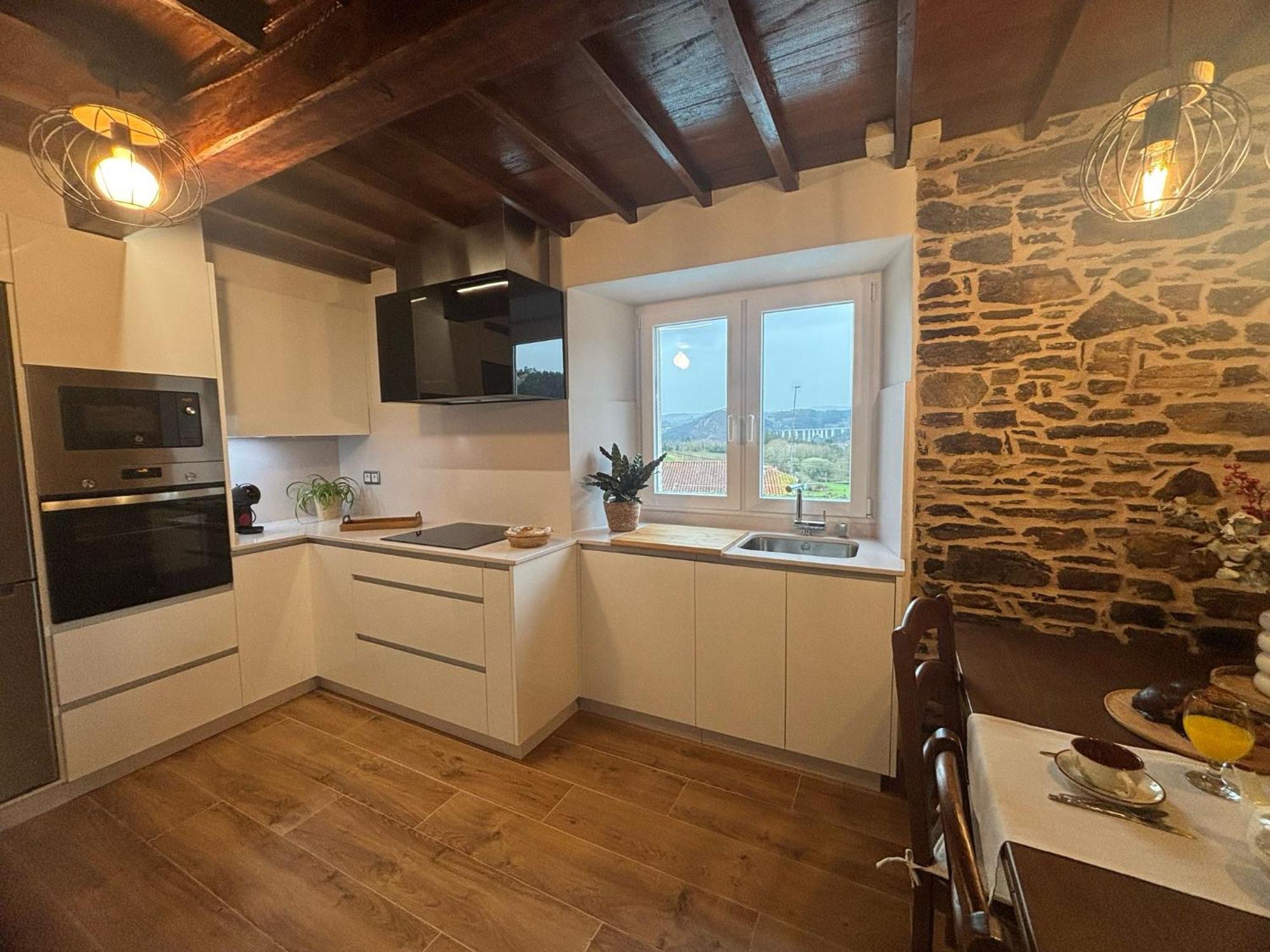 Villa Casa Tarrio Con Piscina - Santiago De Compostela Boqueixon Esterno foto