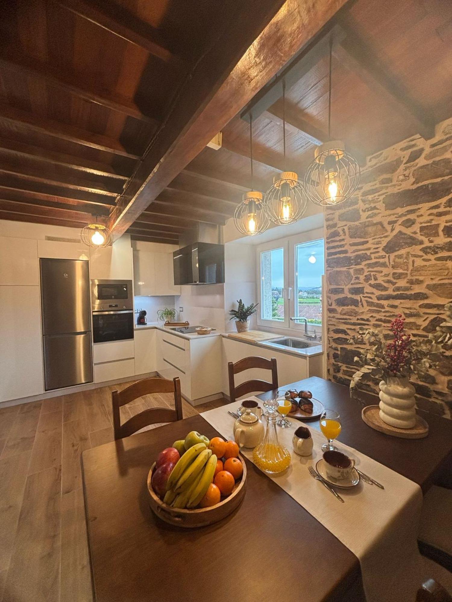 Villa Casa Tarrio Con Piscina - Santiago De Compostela Boqueixon Esterno foto